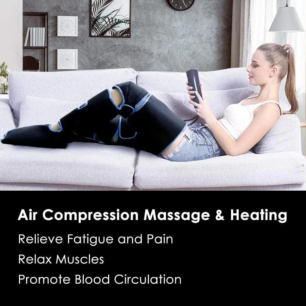 "Revitalizing 360° Leg Massager for Improved Circulation and Relaxation 2023"